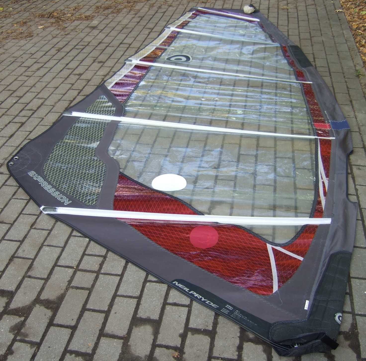 żagiel pędnik 5 - 7,8 m2 windsurfing