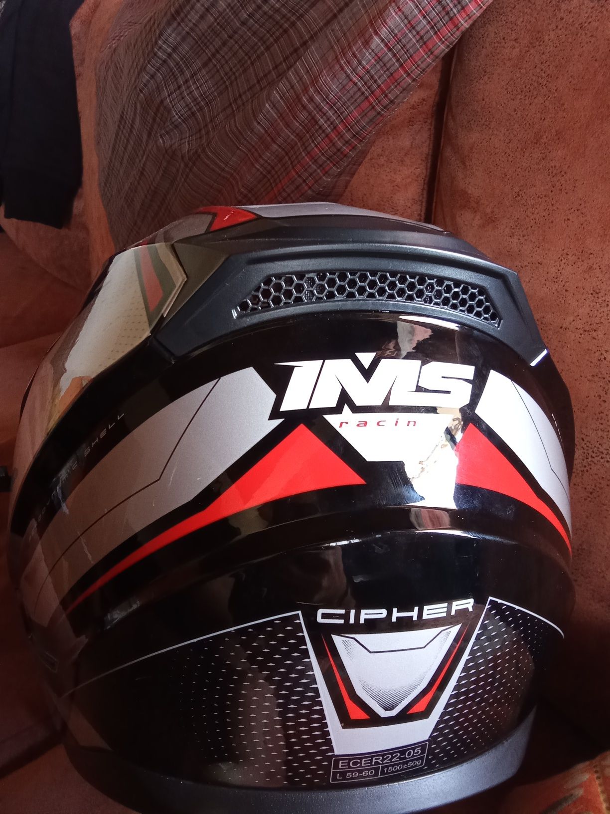 Vendo capacete novo