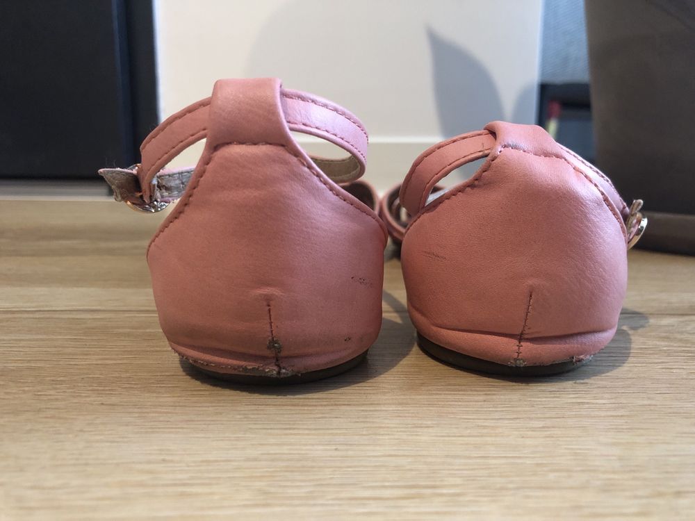 Rozowe sandalki Street shoes