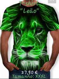 T-shirt do Leão (verde)