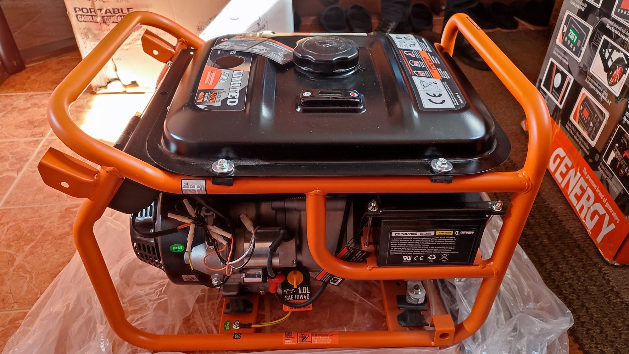 Генераторы: "GENERGY limited 5000", GENERGY panticosa 4 кВт