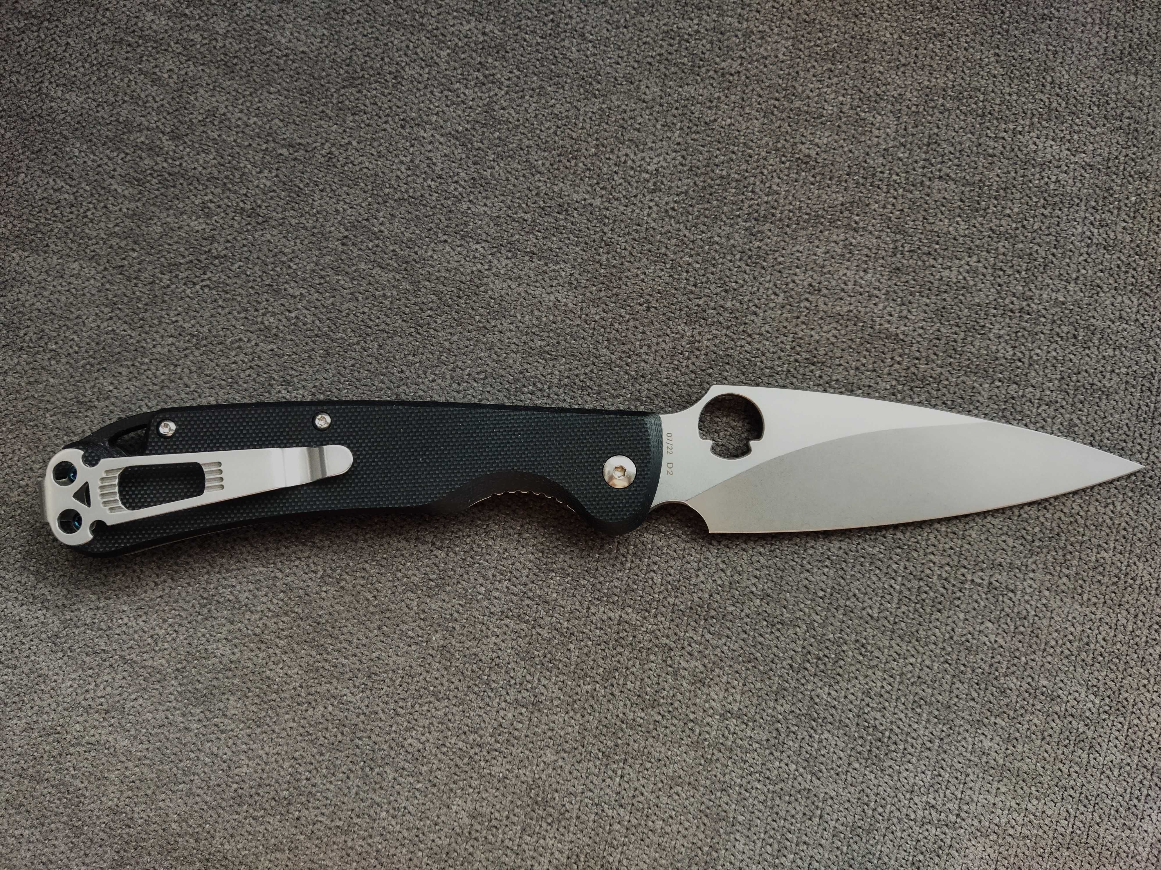 Nóż Dagger Sting (Zhalo) Stonewash 3,9" D2 / G10