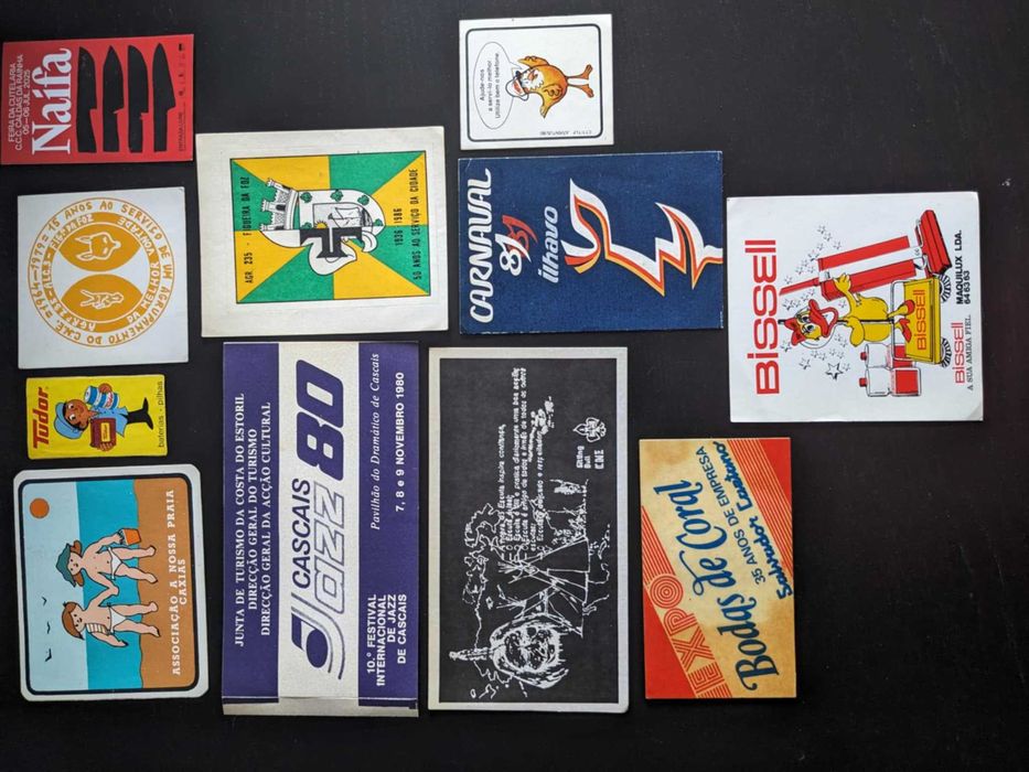 Lotes de Autocolantes - Política e Publicidade