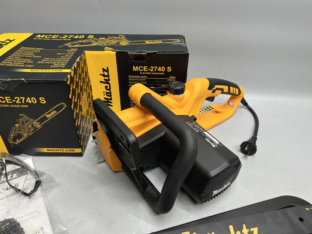 Пила цепная Machtz MCE-2740S 2700 Вт Гарантия Бесплатная доставка