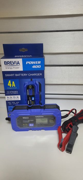 Розумний зарядний пристрій BREVIA 4A