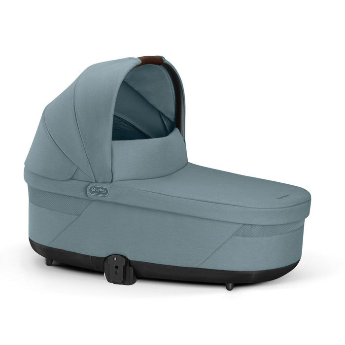 Alcofa Cybex Cot S Lux — Stormy Blue, em ótimo estado