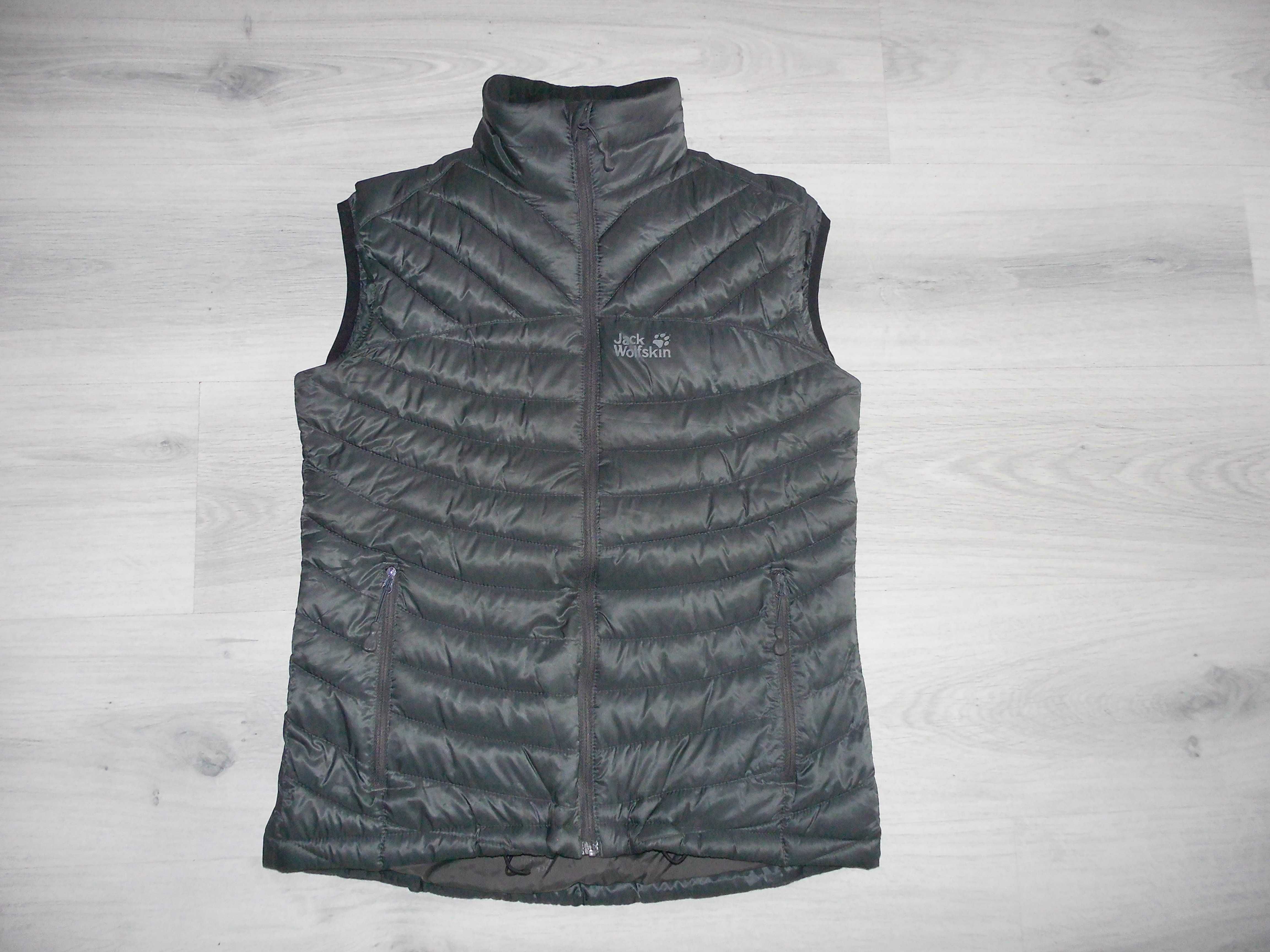 Jack Wolfskin Damska Kamizelka Puchowa Ultralekka  Bezrękawnik S BDB