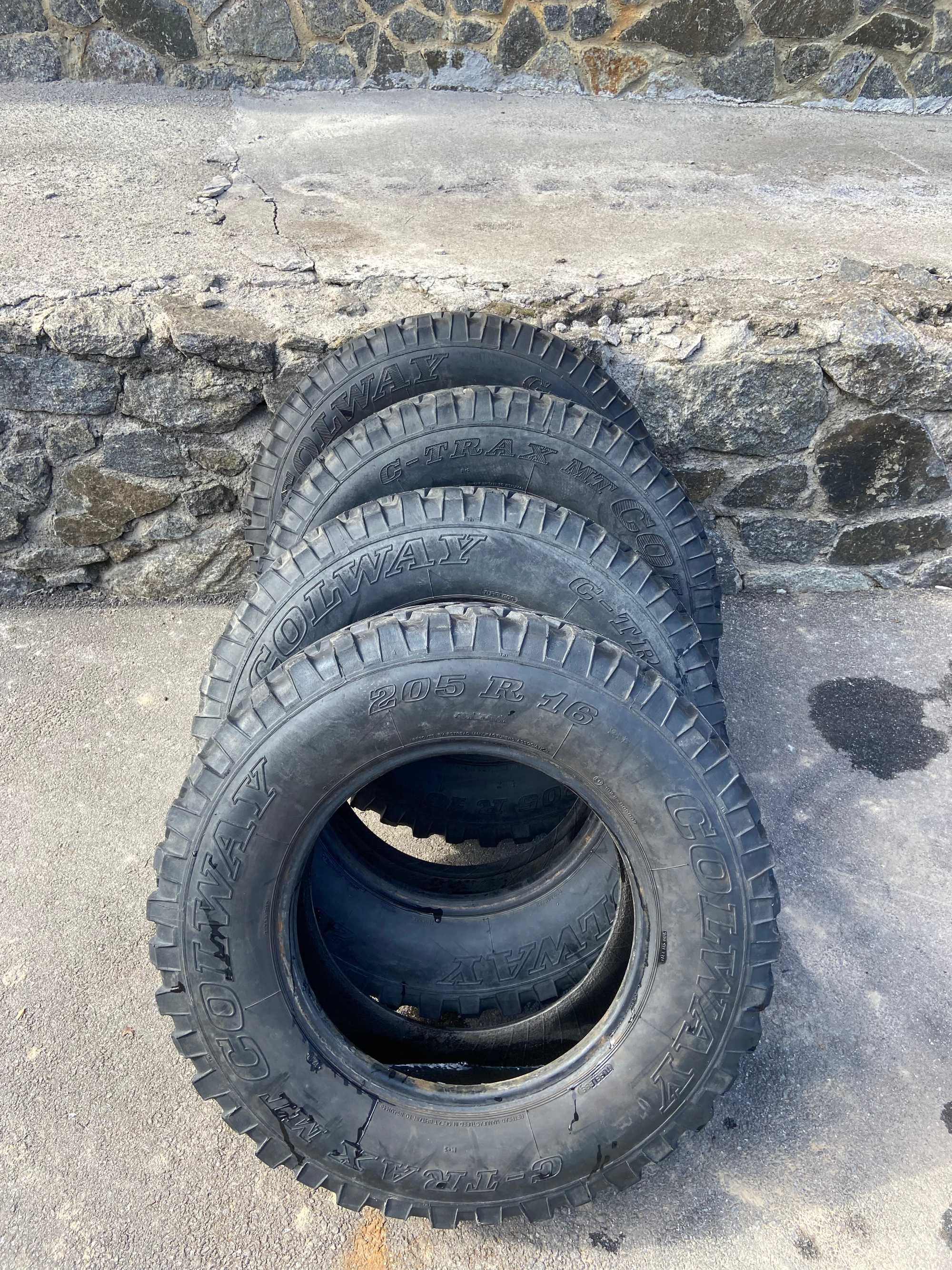 Автошини, болотна резина М/Т 205/80 R16