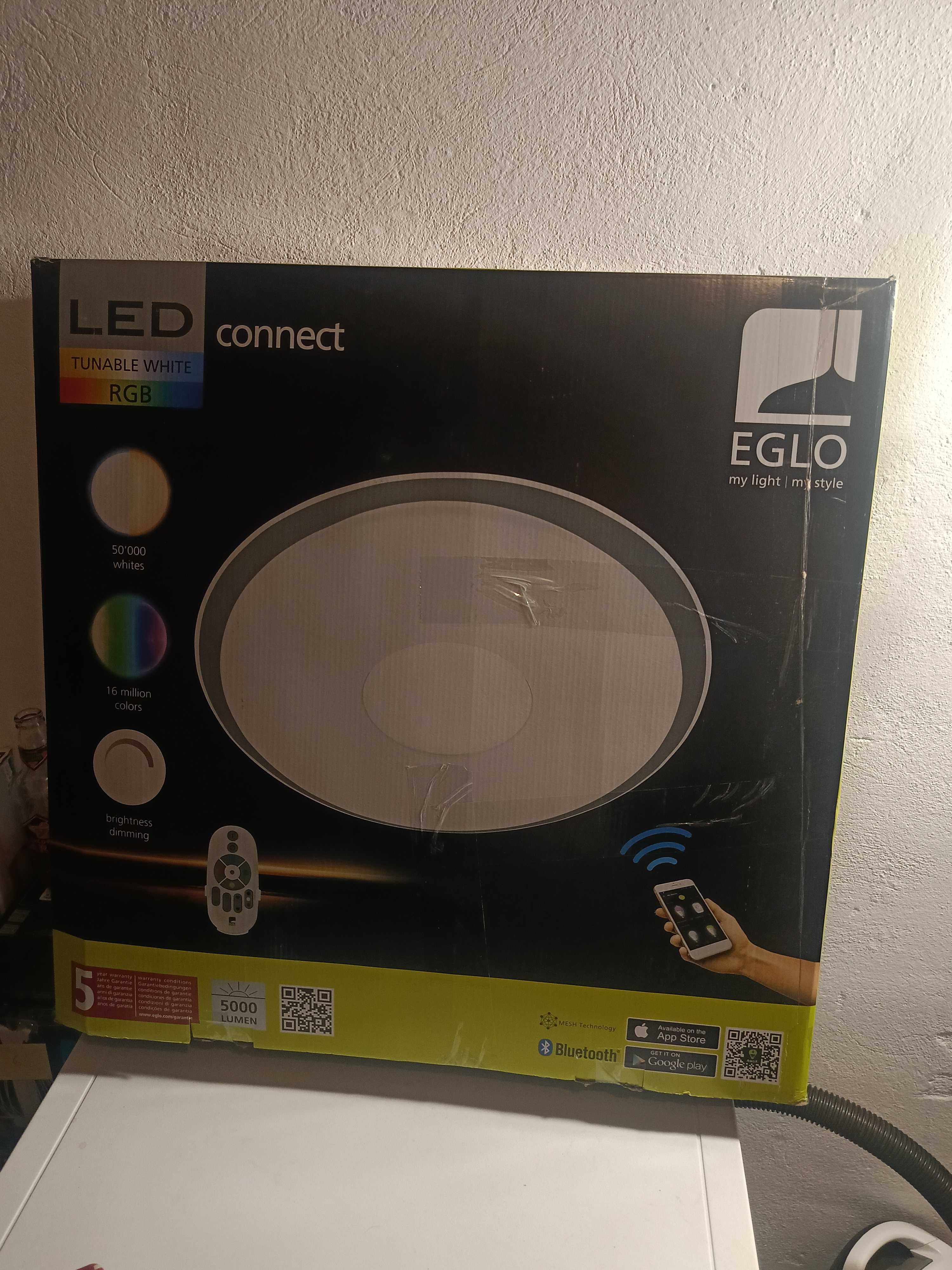 LANCIANO-C Ściemniana lampa sufitowa LED plafon - 57cm - 98768 EGLO