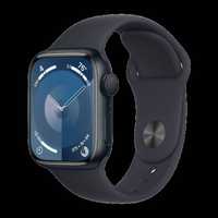 Apple Watch Series 9 45mm Midnight Aluminum Case Sport Band MR9A3