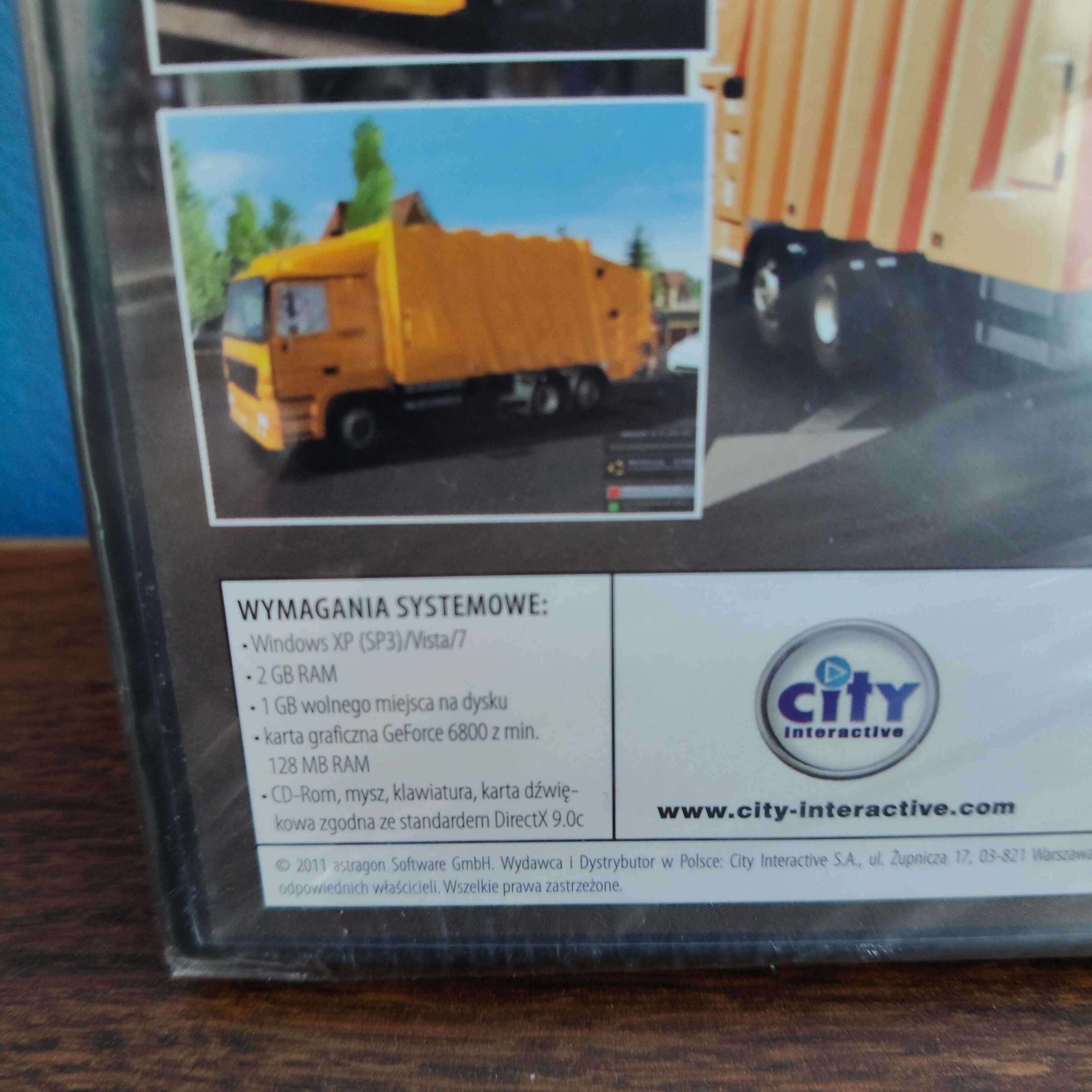 Symulator śmieciarki PC NOWA oryginalnie zafoliowana