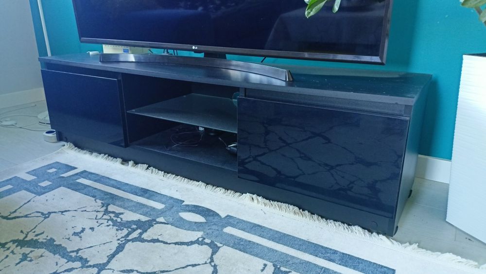 Szafka pod telewizor TV czarna