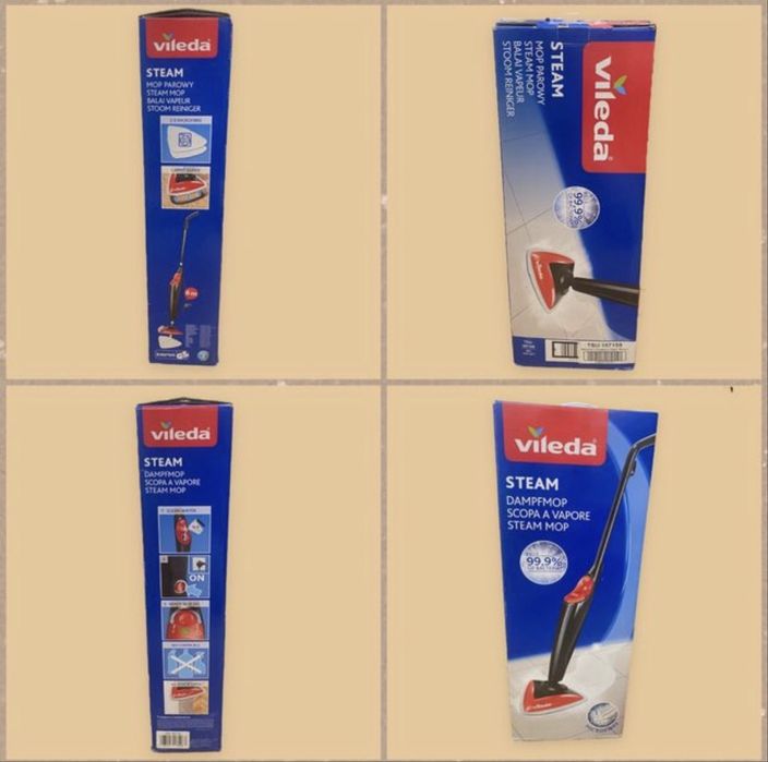 Sistema Vertical Limpeza a Vapor - Steam Vileda