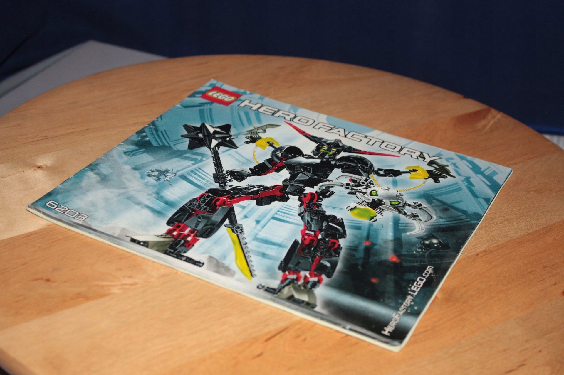 Lego Hero Factory 6203 Czarci upiór