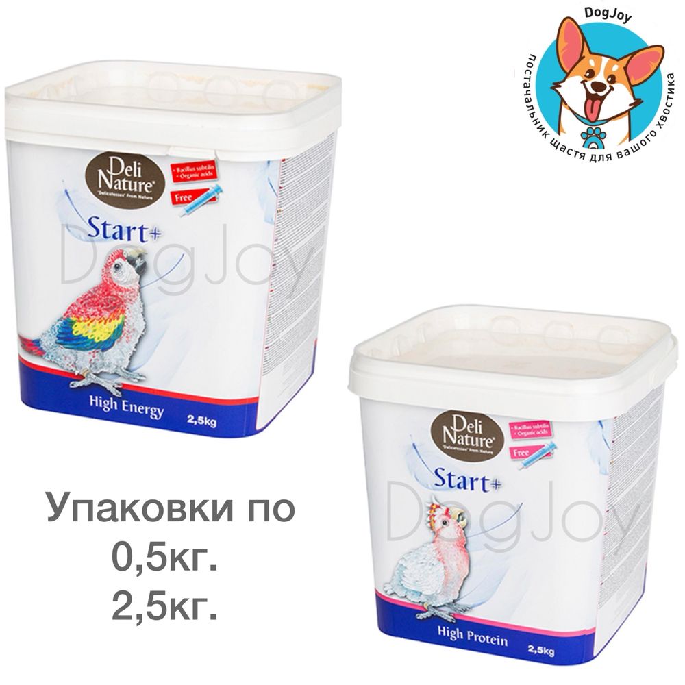 Корм для середніх/великих папуг Deli Nature #57/60/61/64/21/22/23/25