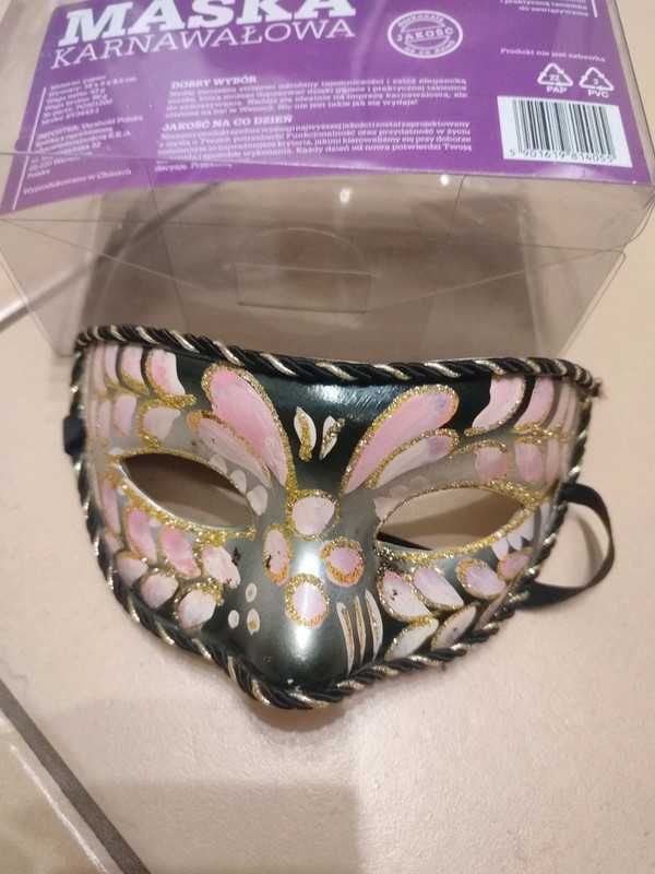 Maska karnawałowa, produkt nowy.
