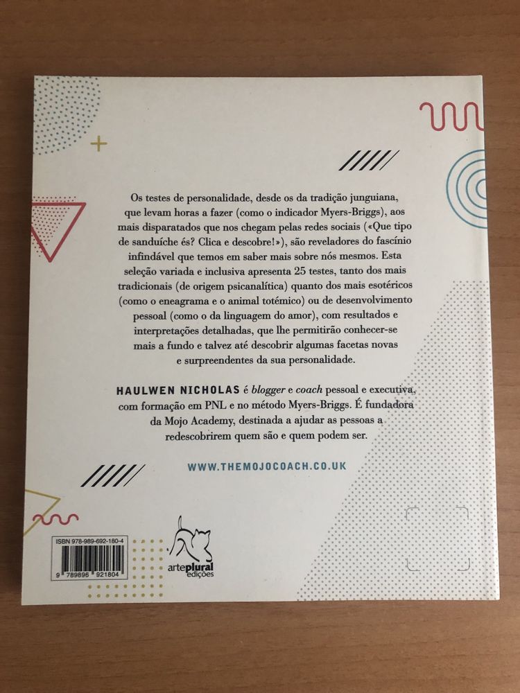 Livro teste a sua personalidade