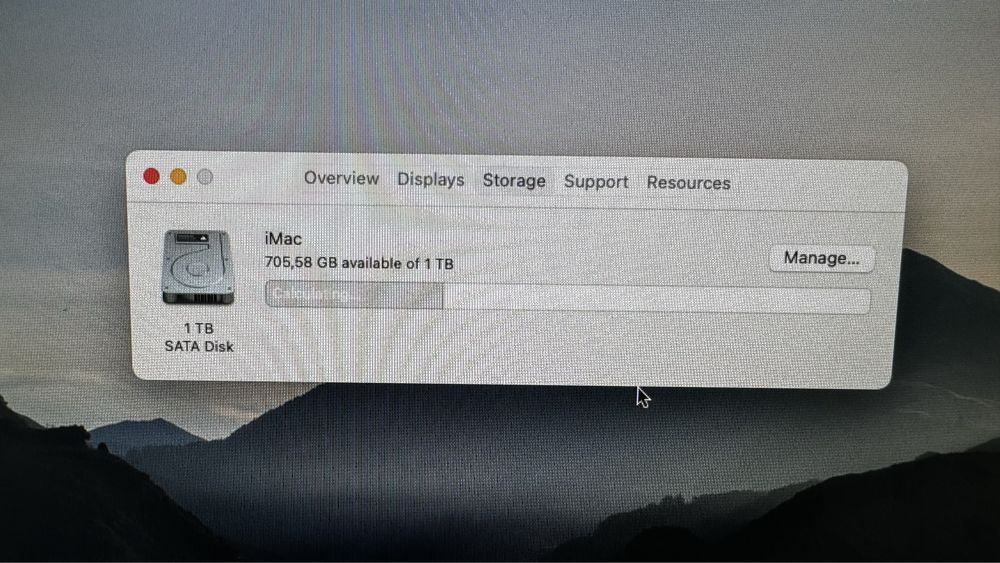 iMac 21,5” 1 TB 2017