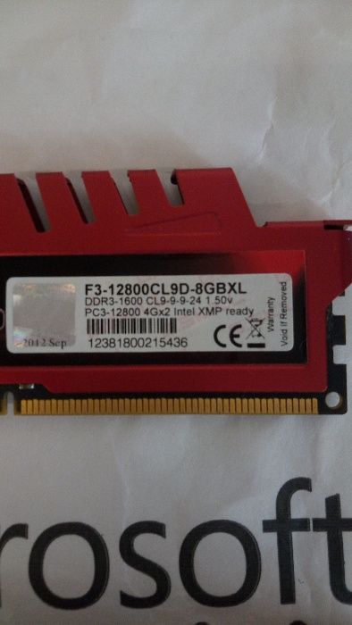 Ram ddr3 8gb 1600mhz simetrica