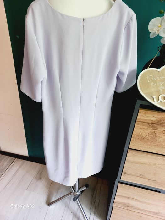 Sukienka jadna lila. Made in Italy S komunia,chrzest