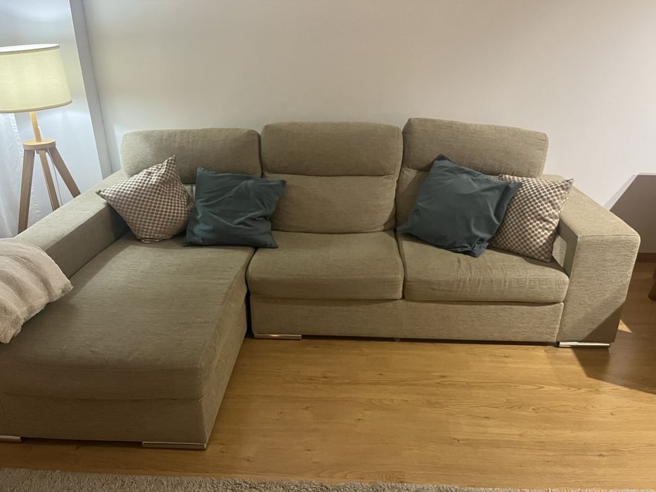 Sofa chaise longue +  2 lugares