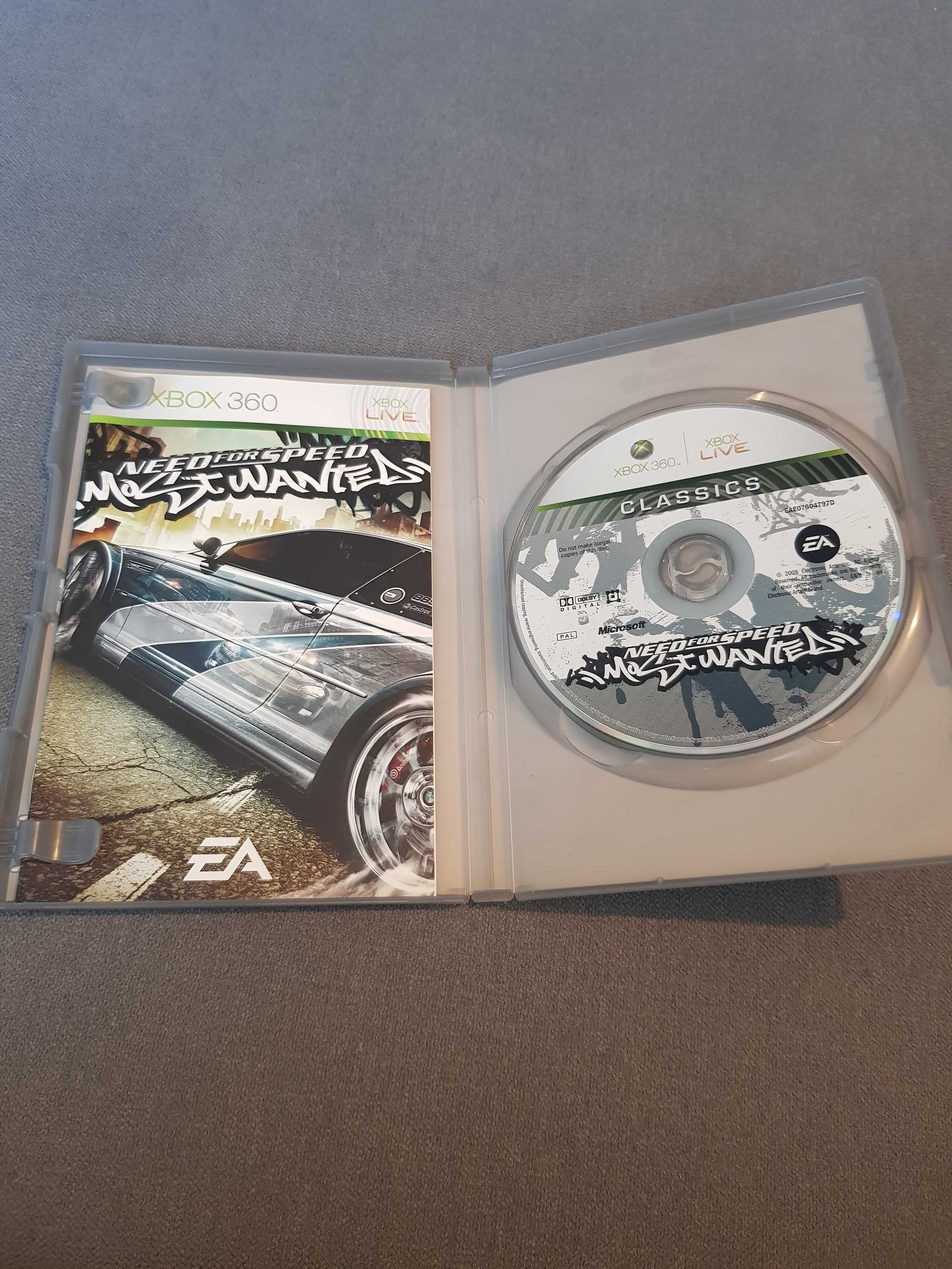NFS Most Wanted Xbox 360 Angielska wersja!