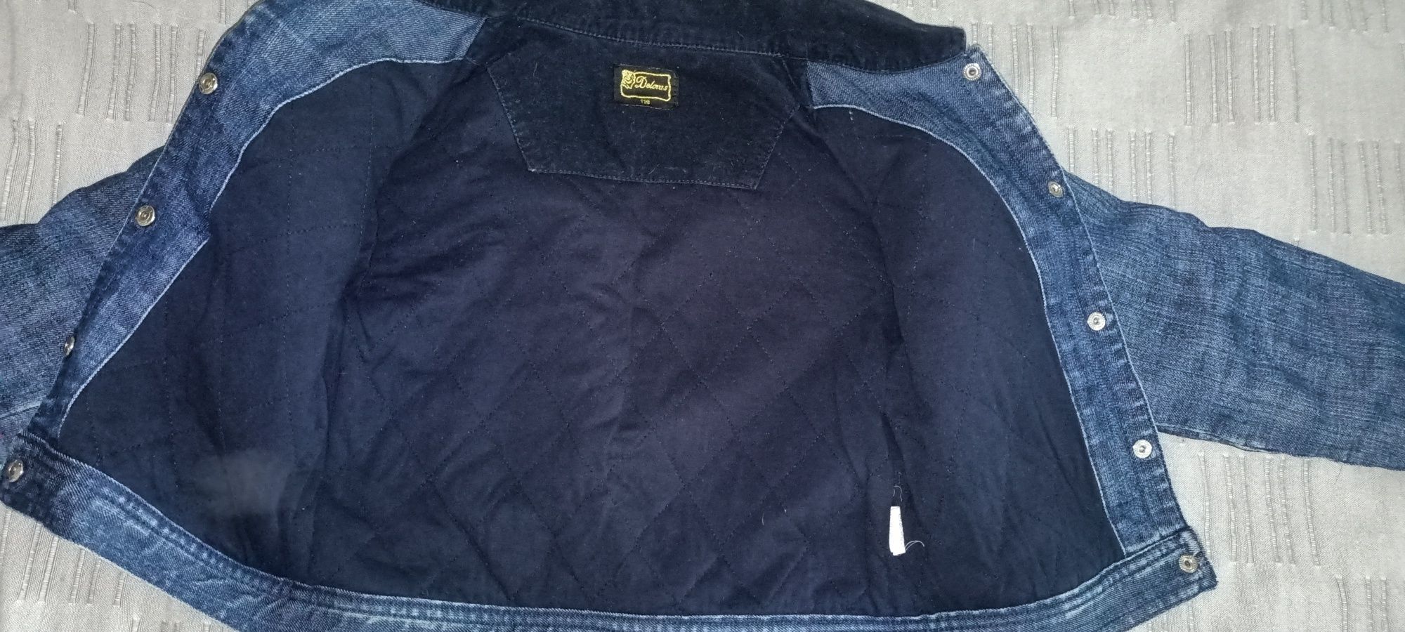 Куртка джинсова для дівчинки, 116-122 см
