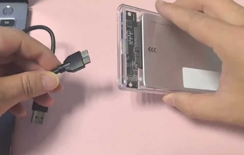 Карман (корпус) для зовнішнього диску 2,5" SATA 3.0  SSD, HDD Дешево!
