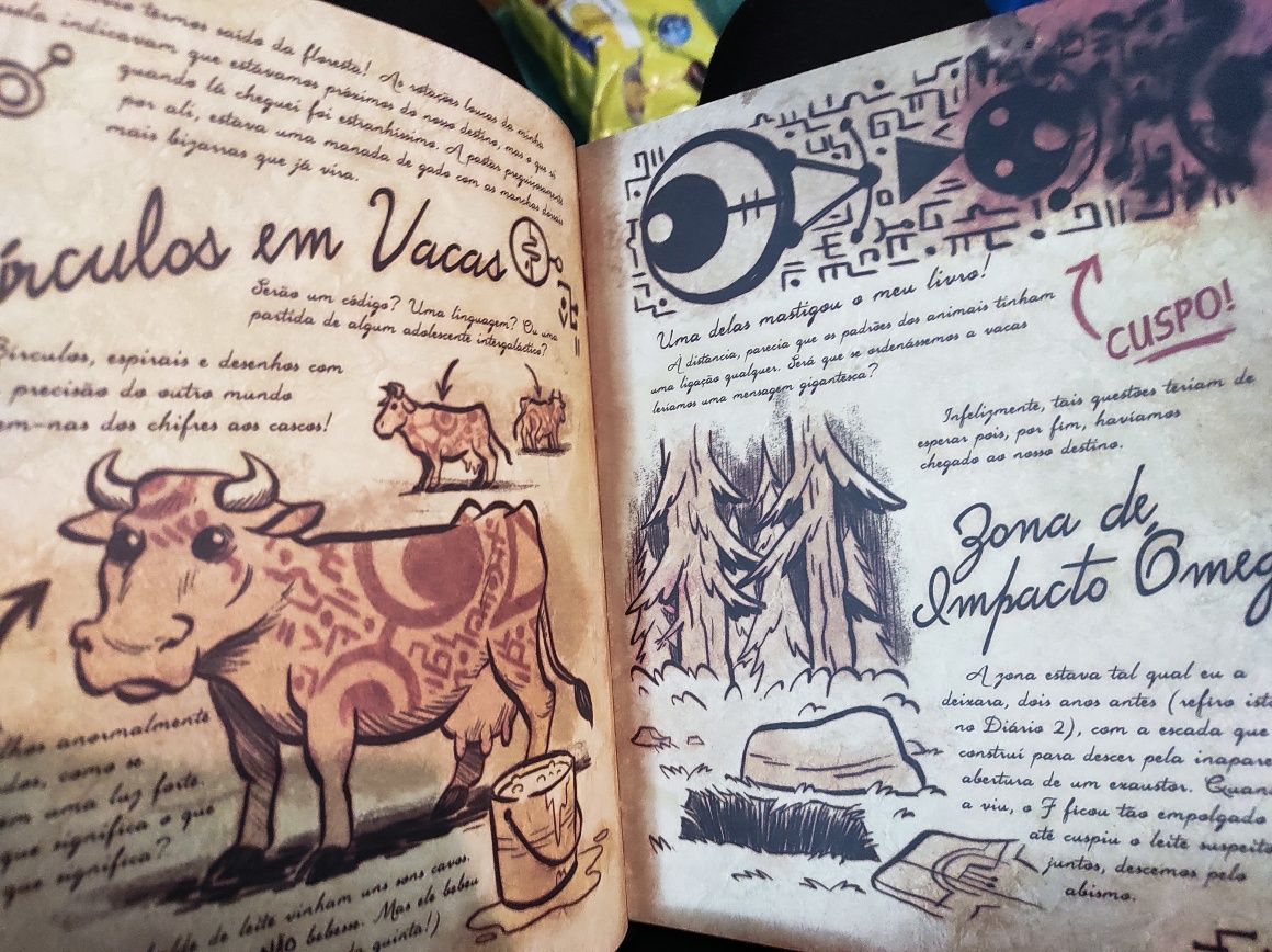 Gravity falls 3 Diário