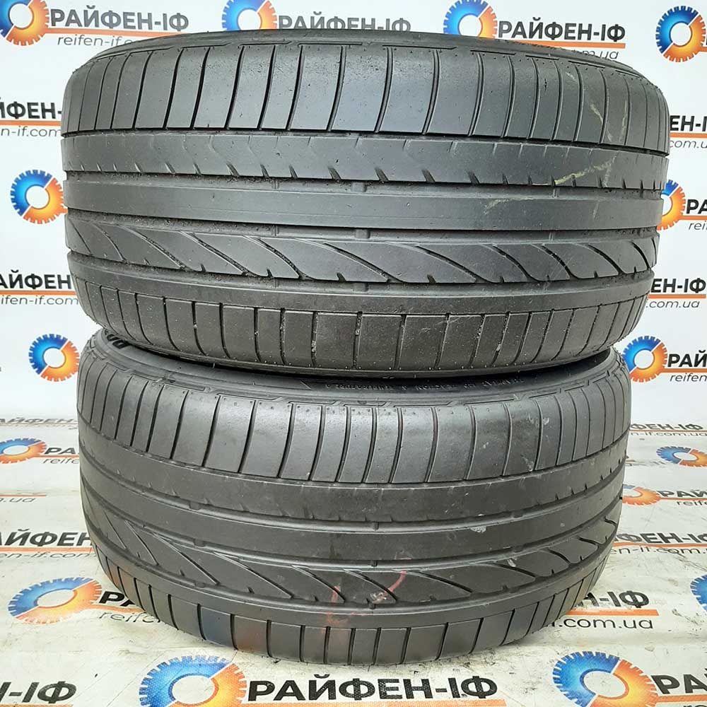 255/40 R17 Bridgestone Potenza RunFlat б/у шини 2шт ^ 2506176