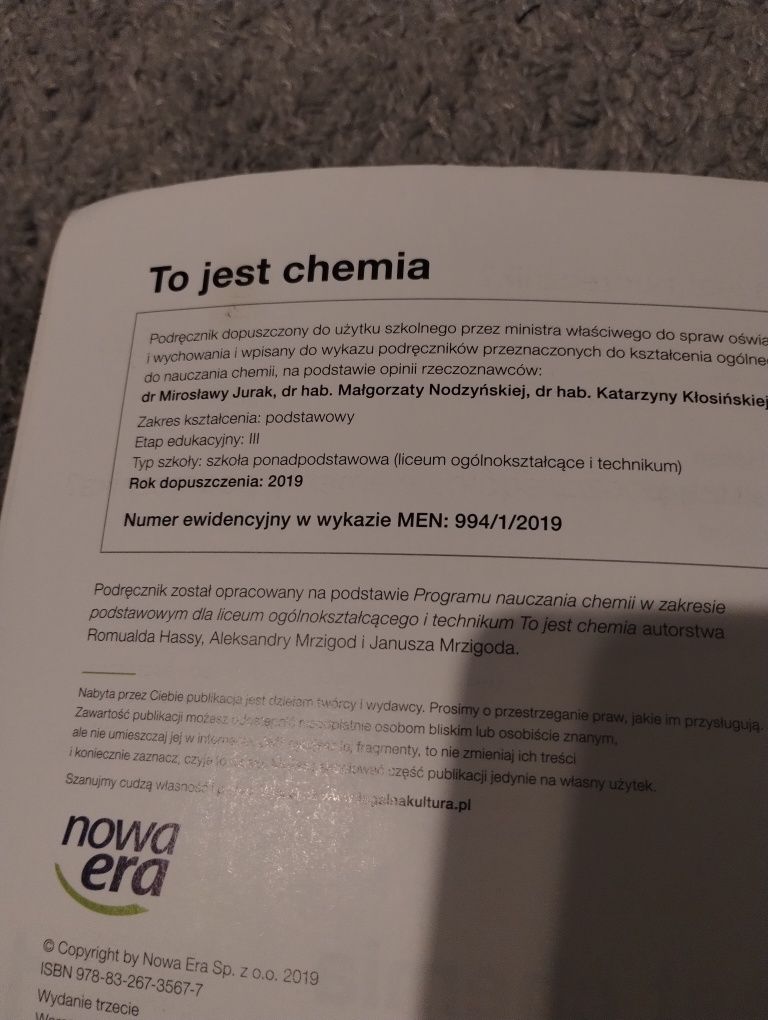 To jest chemia 1