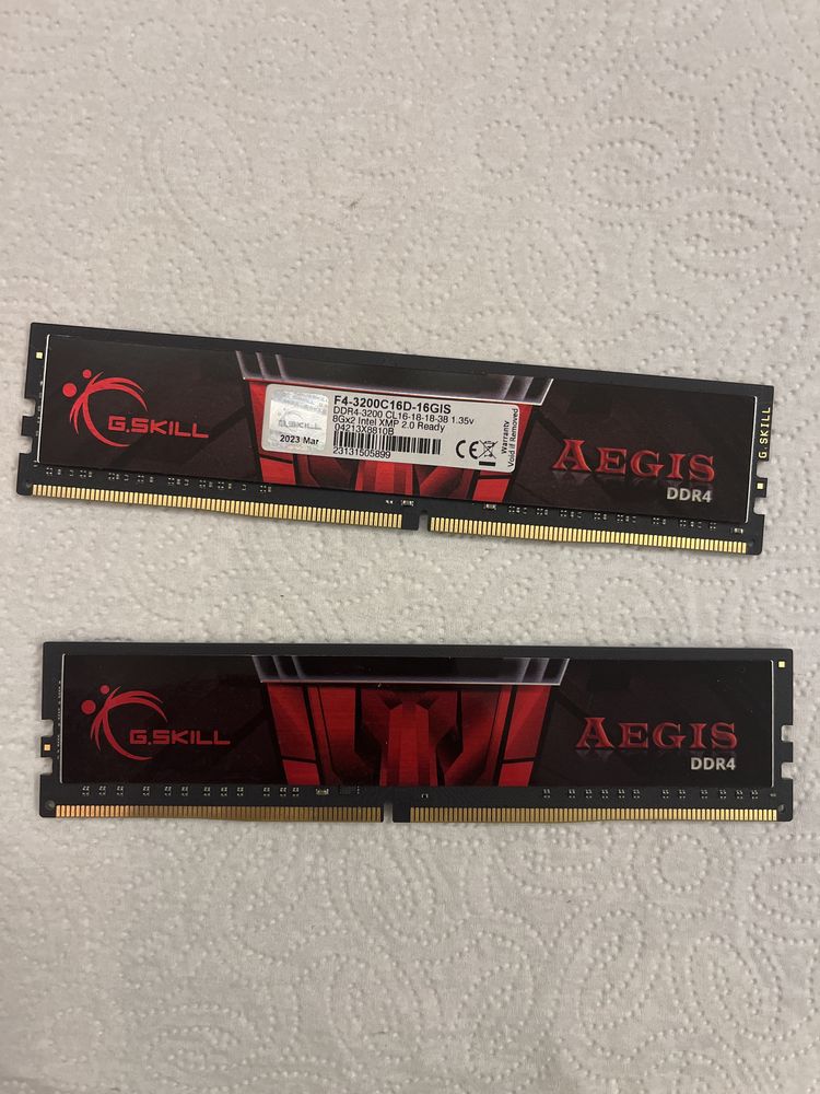 Pamiec RAM G.SKILL Aegis 16 GB (2×8 GB), DDR4‑3200 CL16