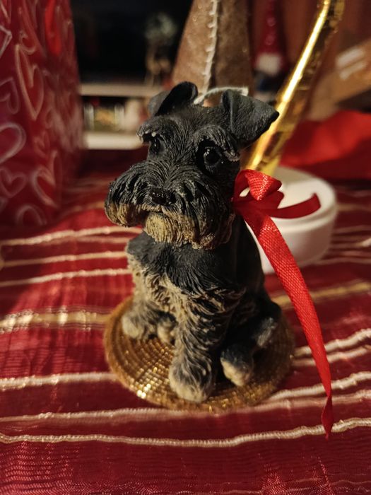 Świeca zapachowa sznaucer czarny