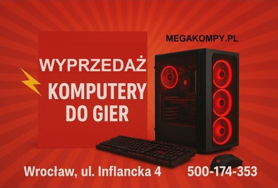 Komputer do Gier / GeForce GTX/ dysk SSD/ 8GB  Ram/Win 11/ Sklep/Gwar.