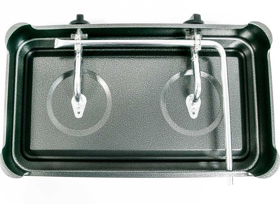 Газовая Плита Domotec на 2 комфорки под газ бутан G30 (LPG)