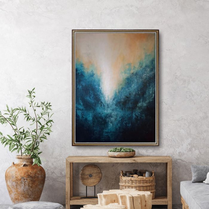 Obraz "Urok Otchłani" akryl na płótnie 80x60 cm