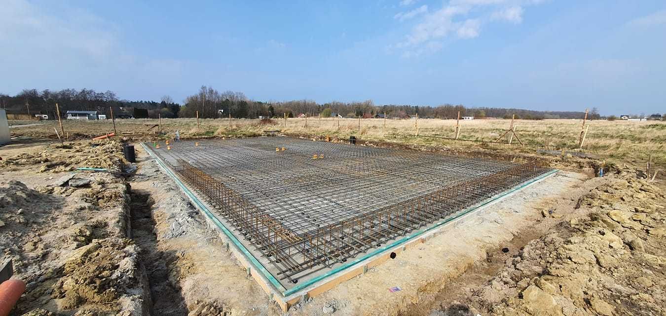 Płyta fundamentowa, fundament pod dom energooszczędny/pasywny