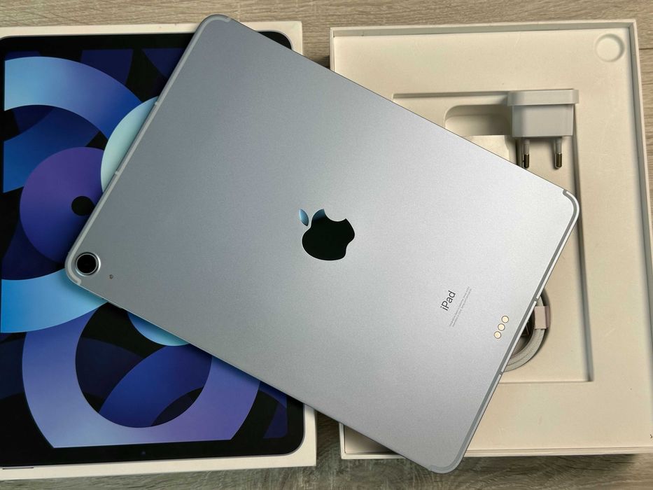 Планшет Apple iPad Air 4 10.9 64GB Wi-Fi+LTE 4G Sky Blue A2324 ІДЕАЛ