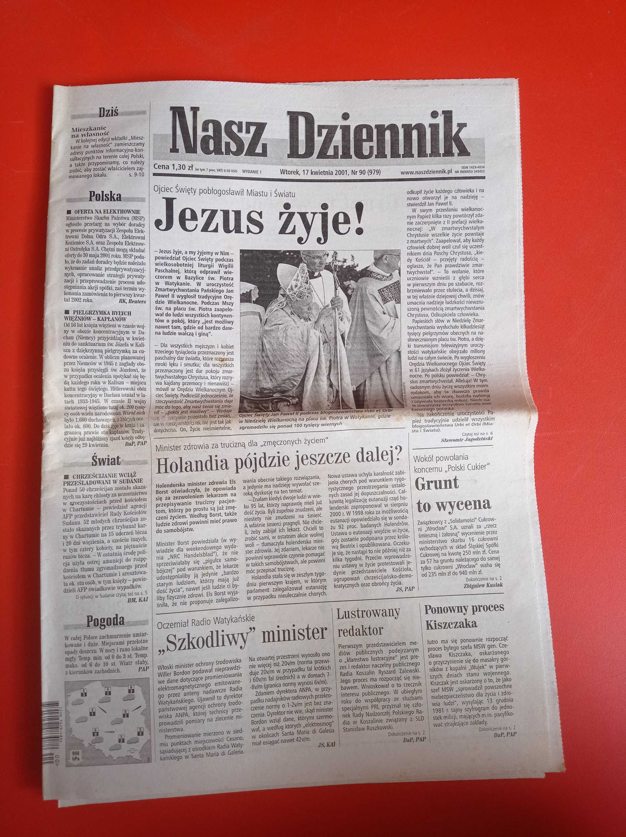 Nasz Dziennik, nr 90/2001, 17 kwietnia 2001