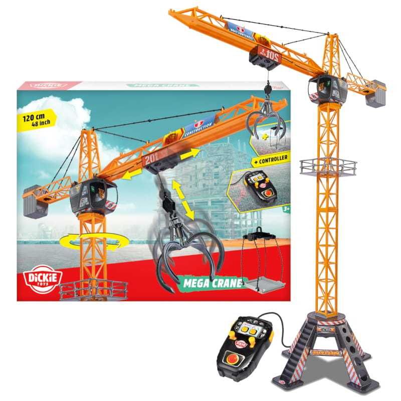 Dickie Toys Dźwig Mega Crane 120cm