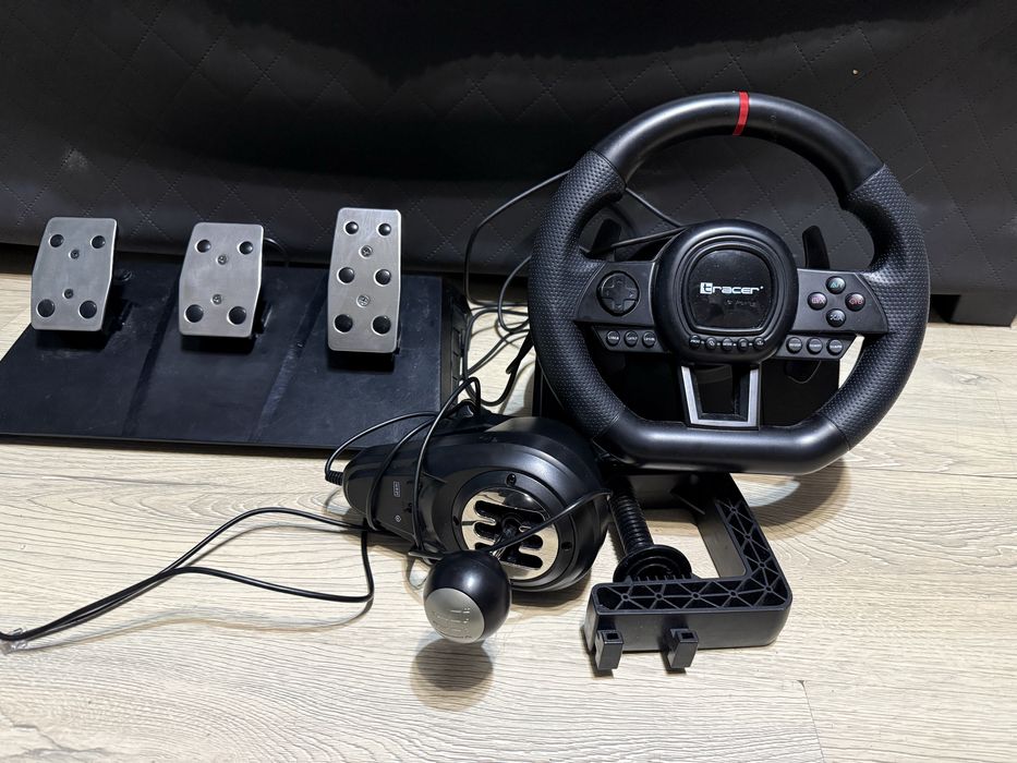 Kierownica Tracer SimRacer 6w1 z pedałami