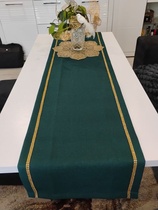 Butelkowa zieleń bieżnik Glamour 180/40