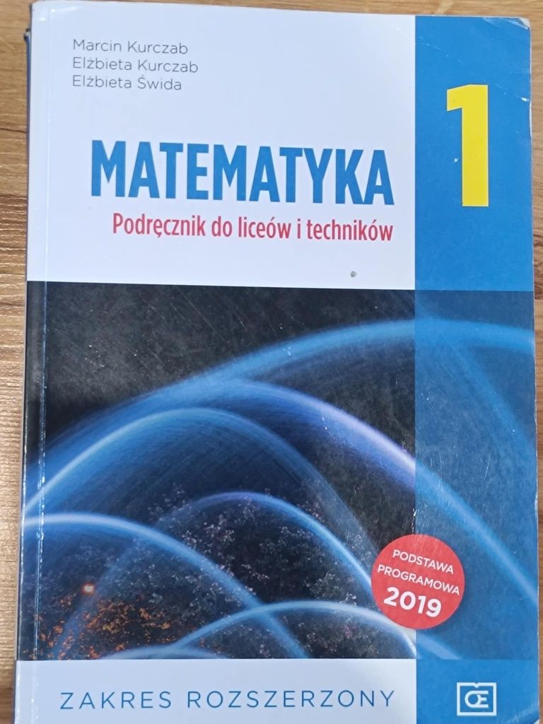 Matematyka 1 zakres rozszerzony