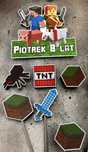 topper na tort Minecraft