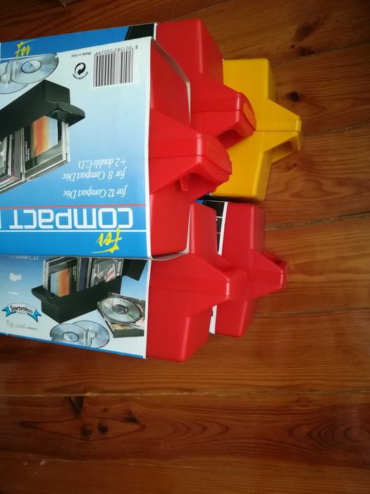 Caixas de transporte de cd e cassetes || caixa de tabaco vintage