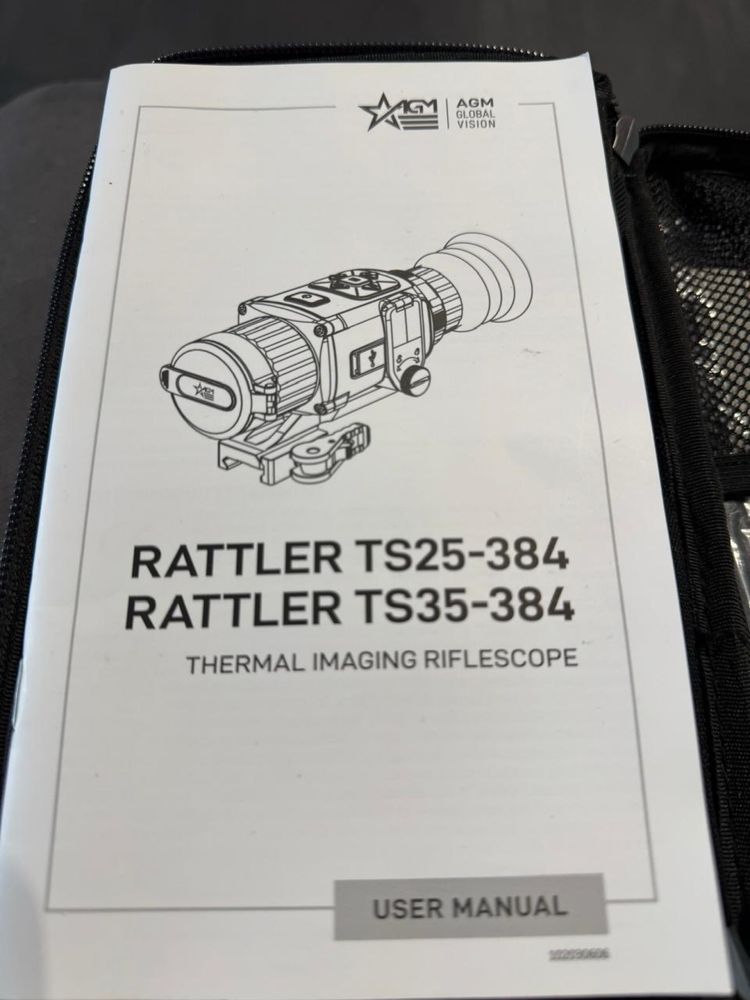 Тепловізійний приціл AGM RATTLER TS25-384
