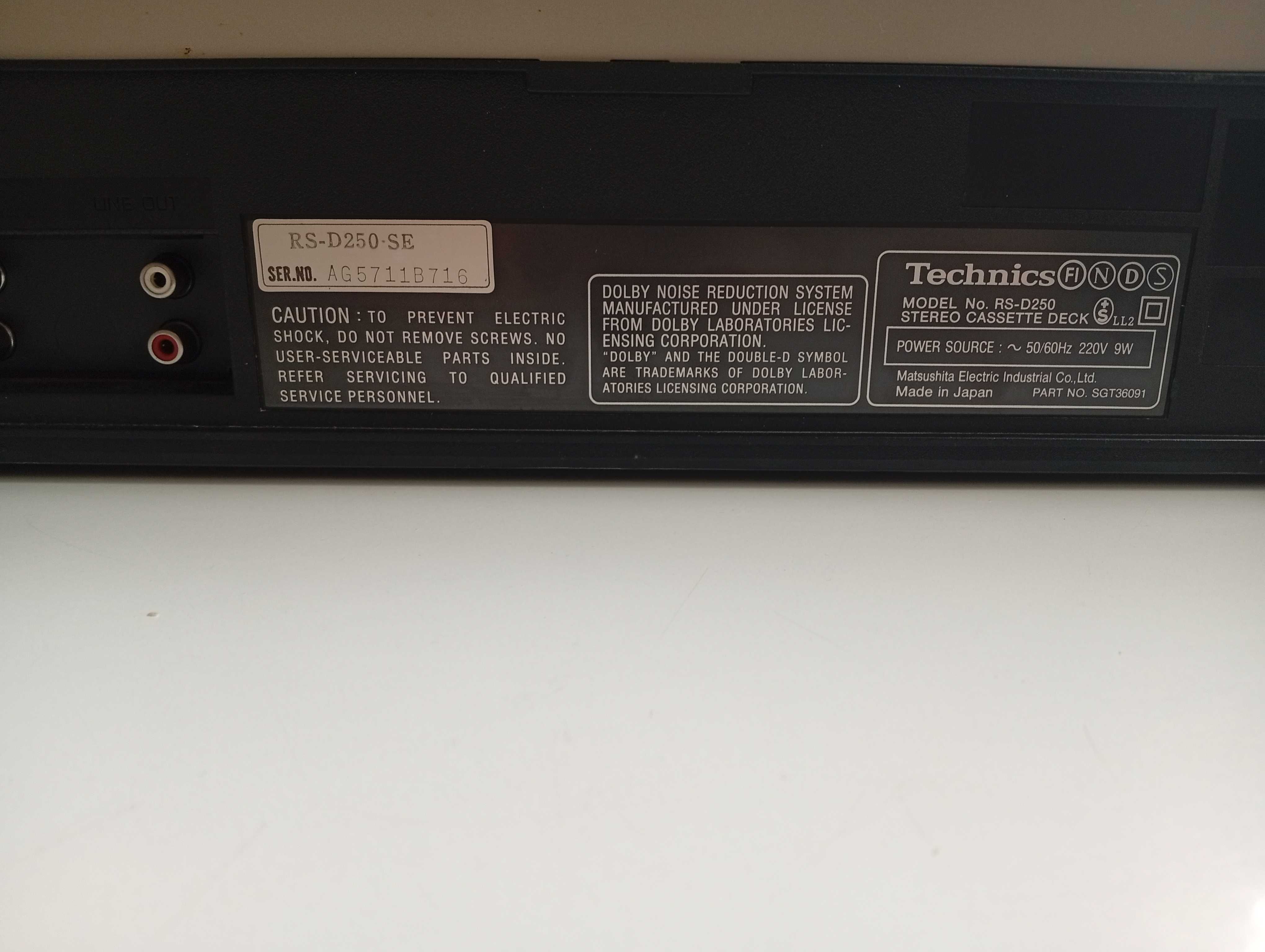 Deck Technics RS-D250