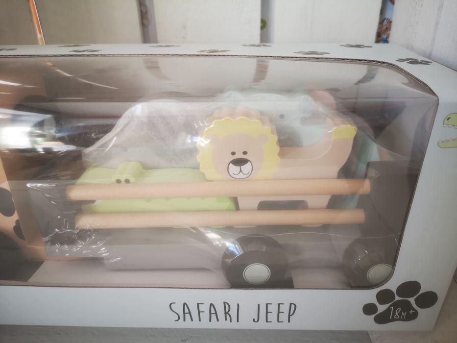 JaBaDaBaDo - Drewniany Samochód Jeep Safari
