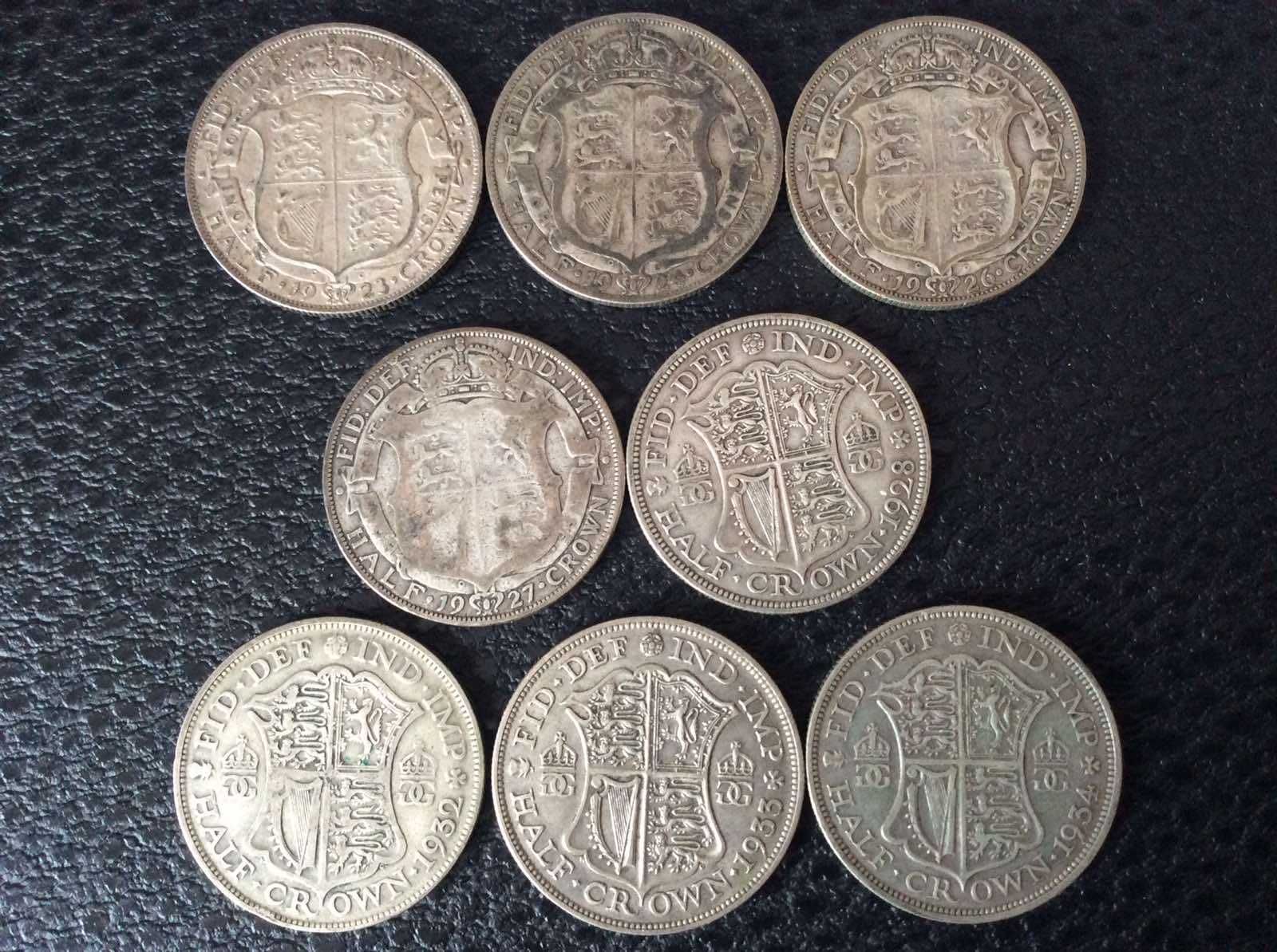 Великобританія 1/2 крони 1928 (срібло)