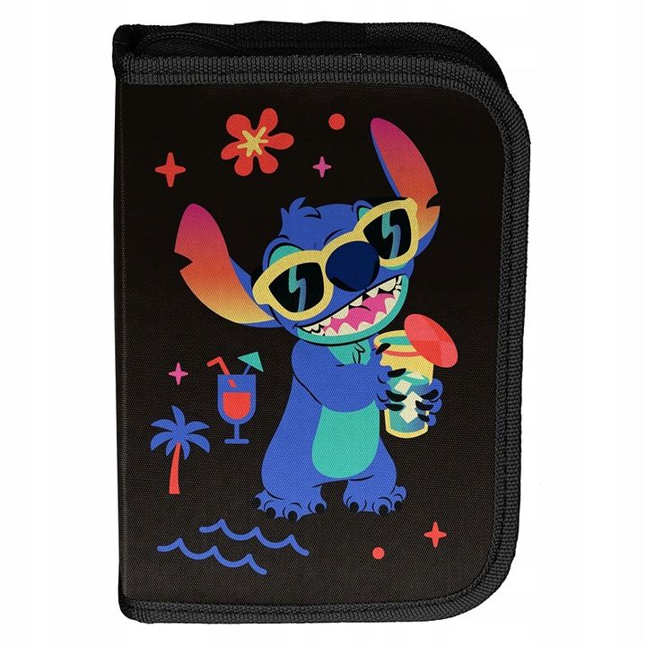 Piórnik Rozkładany Z Wyposażeniem Stitch Paso Dla Dziewczynki Szkoła D